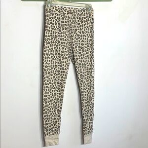 Gap kids cheetah print lounge pajama pants size 14 girls fashion